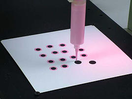 Pre-programmed with Lines Arcs Circles Dots