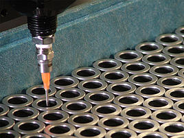 Step and repeat - cloning - robotic dispening machine